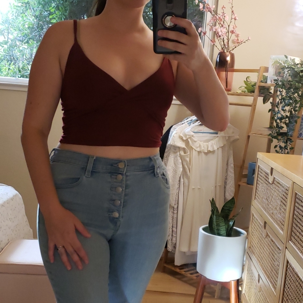Nasty Gal red tank
